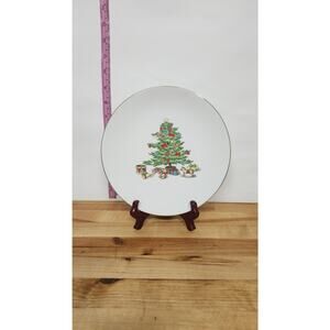 Tienshan Holiday Hostess Japan 8 1/4 inch plate